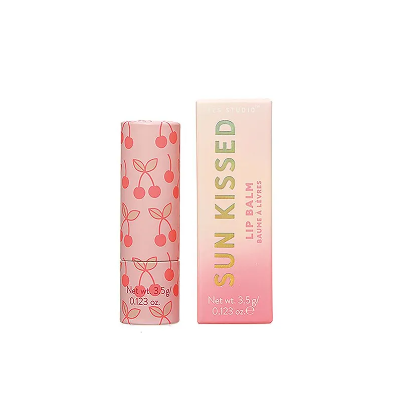Yes Studio Women's Sunkissed Lip Balm - Cherry in Pink Pink One Size female