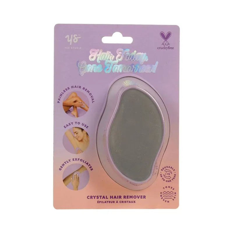 Yes Studio Hair Today Gone Tomorrow Crystal Hair Remover Tool in Purple - Purple