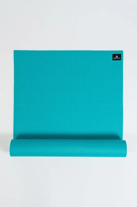 Yoga Studio Sticky Yoga Mat 6mm in Turquoise Turquoise