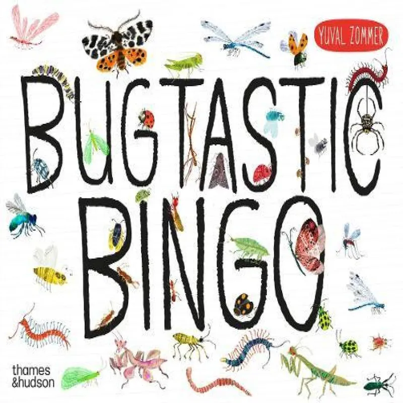 Yuval Zommer Bugtastic Bingo Game Book Multicolor