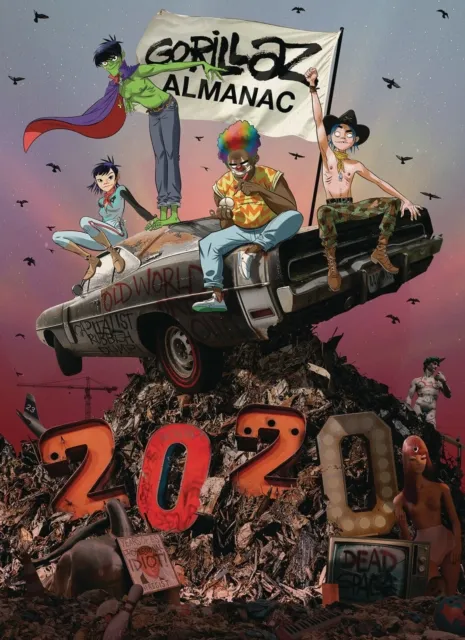 Z2 comics Gorillaz Almanac