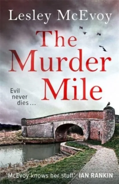 Lesley McEvoy Murder Mile Paperback Book Multicolor
