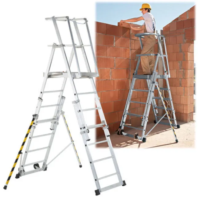 Zarges Zap Enclosed Work Platform 4-7 Tread
