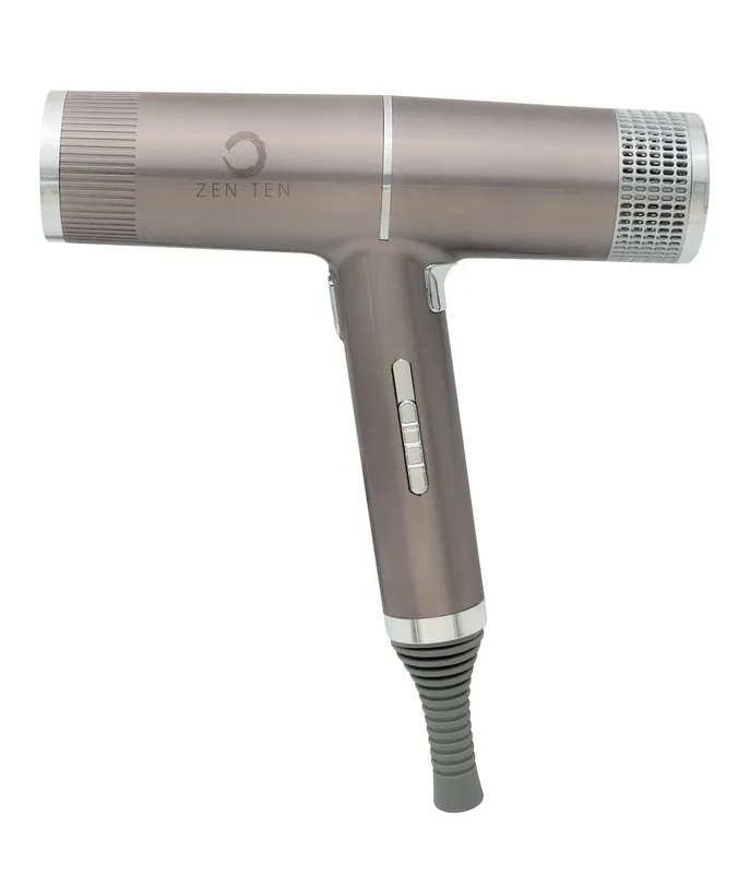 Zen.Ten New Concept T-Shape Lightweight Hair Dryer in Champagne Champagne