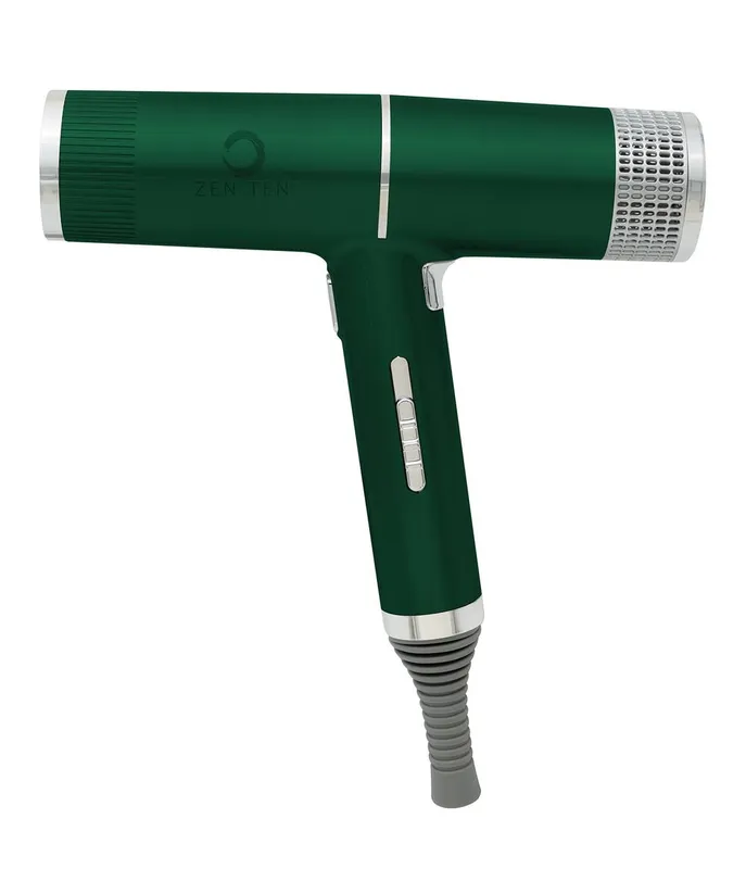 Zen.Ten New Concept T-Shape Lightweight Hair Dryer in Green - Green