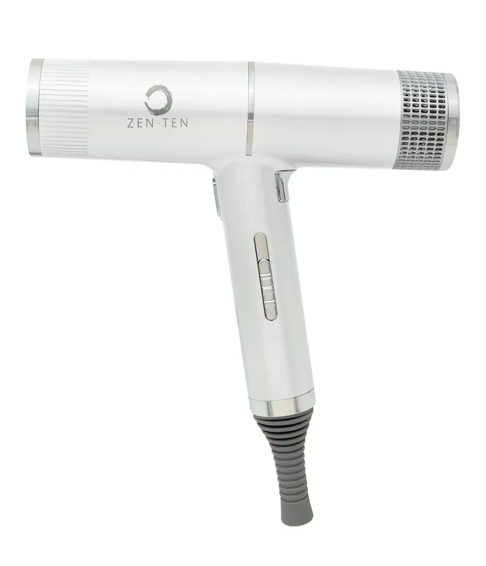 Zen.Ten New Concept T-Shape Lightweight Hair Dryer in White White