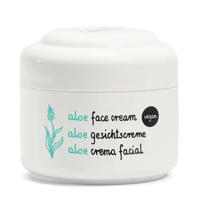 Ziaja Aloe Cream For Dry Skin 50ml in White - White