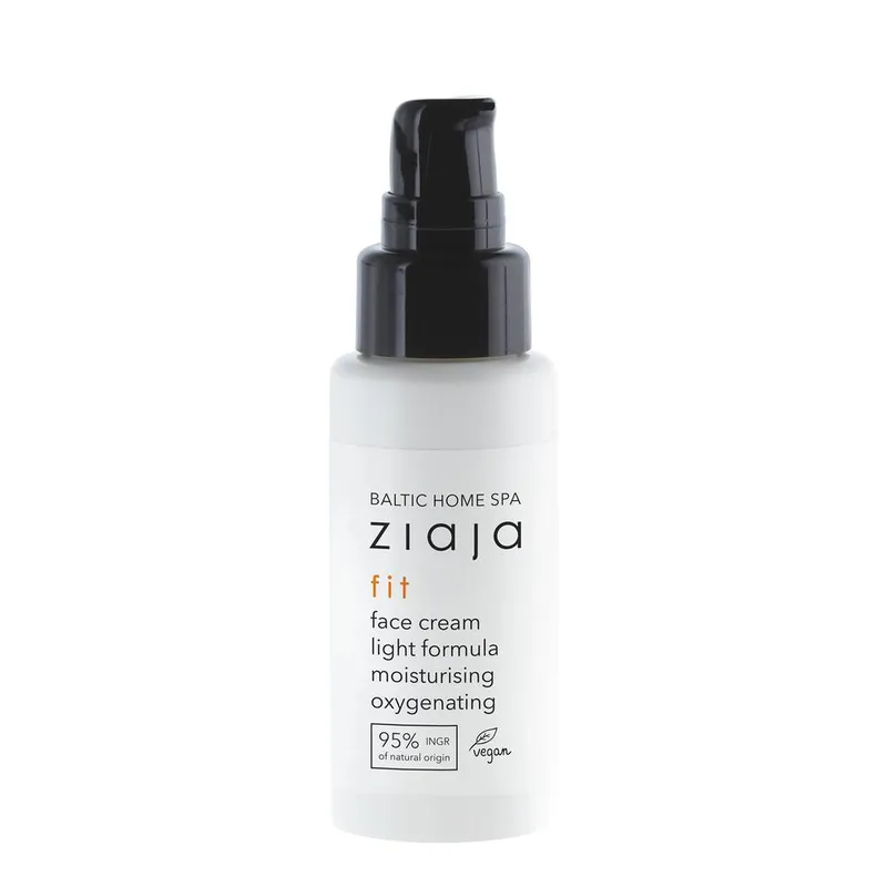 Ziaja Baltic Home Spa Fit Light Formula Face Cream 50ml in White White 50ml