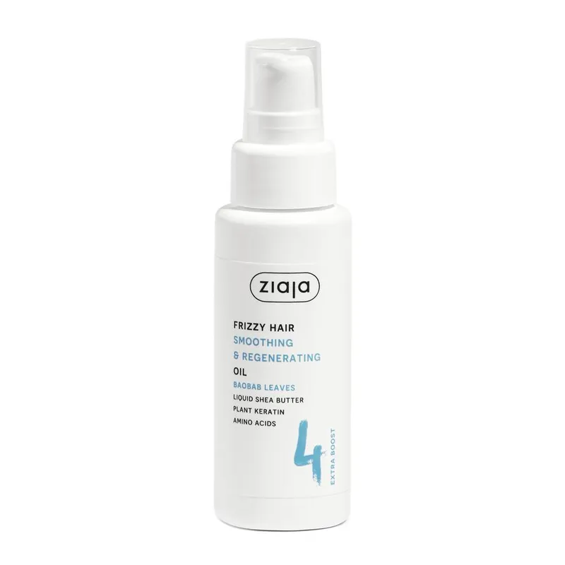 Ziaja Baobab Leaves Hair Smoothing Oil 50ML in White - White - Size: 50ml