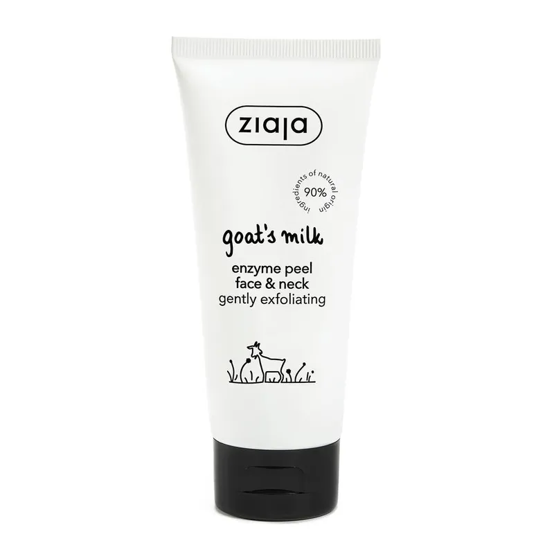 Ziaja Unisex Goat’s Milk Face & Neck Enzyme Peel 75Ml in White White female