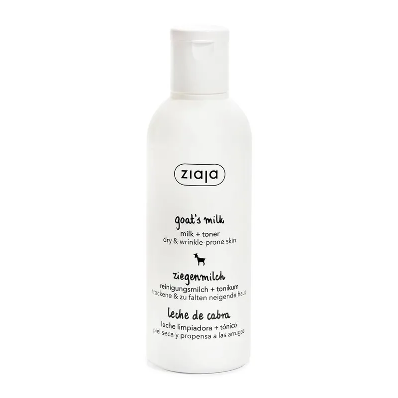 Ziaja Goat's Milk Milk + Toner 200Ml in White White 200ml