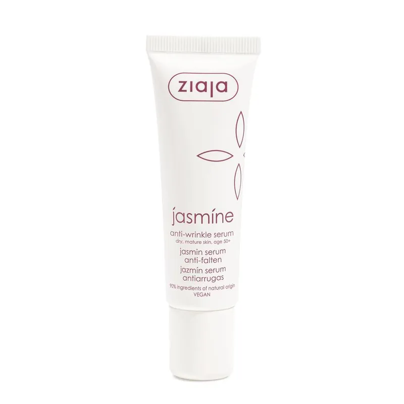Ziaja Jasmin 50+ Anti-Wrinkle Serum 30ml in White - White