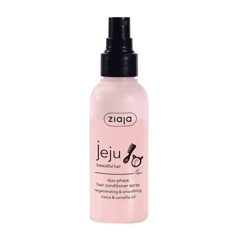 Ziaja Jeju Duo-phase Hair Conditioner Spray 125ml in Pink Pink 125ml