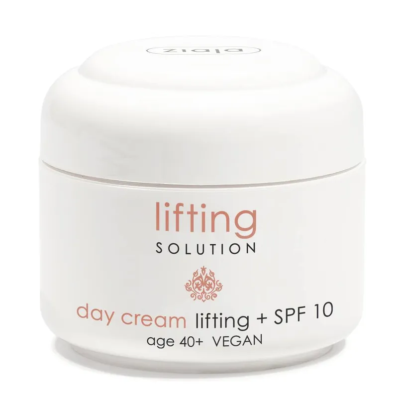 Ziaja Lifting Solution Lifting + UV Day Cream 40+ 50ml in White - White