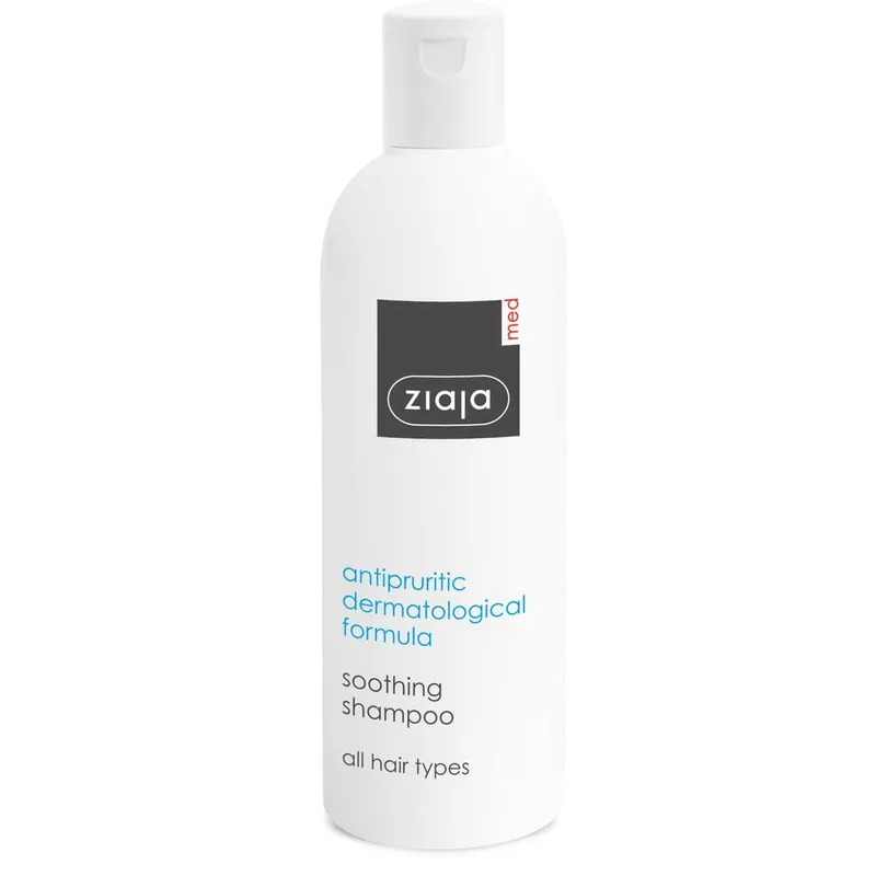 Ziaja Unisex Med Antipruritic Soothing Shampoo 300ml in White White 300ml female