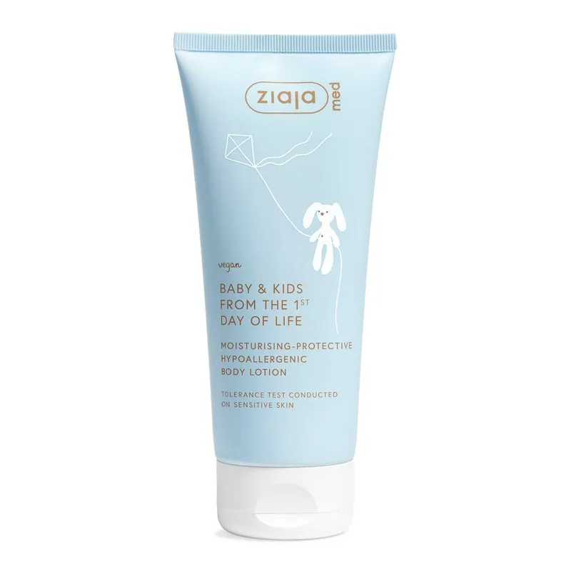 Ziaja Med Baby & Kids Moisturising & Protective Body Lotion in White Size: 200ml - White - Size: 200ml