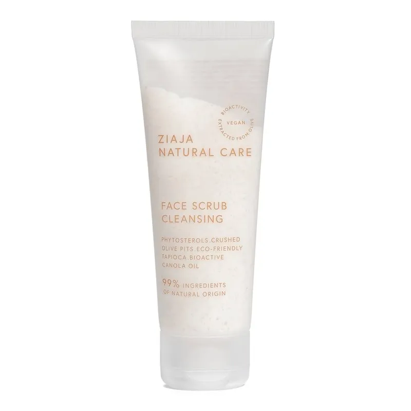Ziaja Unisex Natural Care Face Scrub 70ml in White White 70ml female
