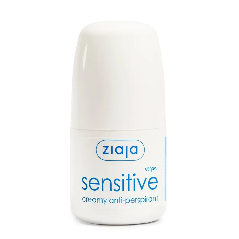 Ziaja Unisex Sensitive Creamy Anti-Perspirant 60ml in White White female