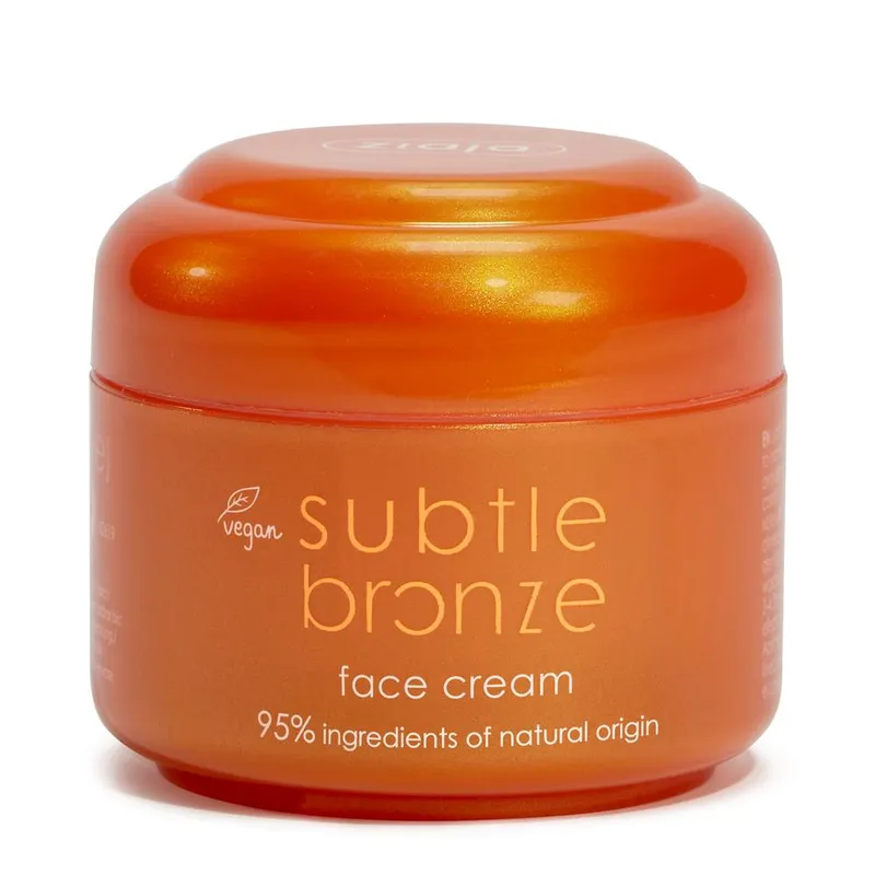 Ziaja Unisex Subtle Bronze Bronzing Face Cream 50ml in White White 50ml female