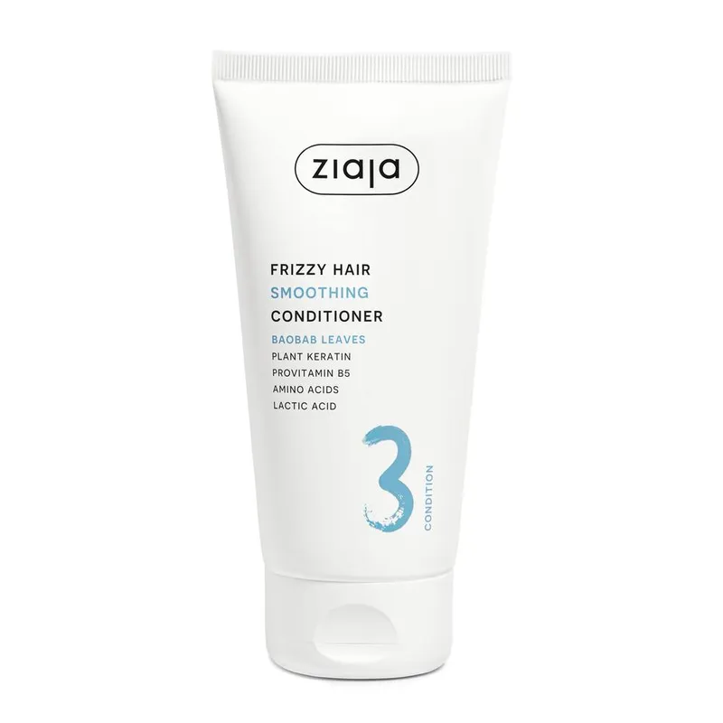 Ziaja Unisex Baobab Leaves Smoothing Hair Conditioner 160 ml in White White One Size female