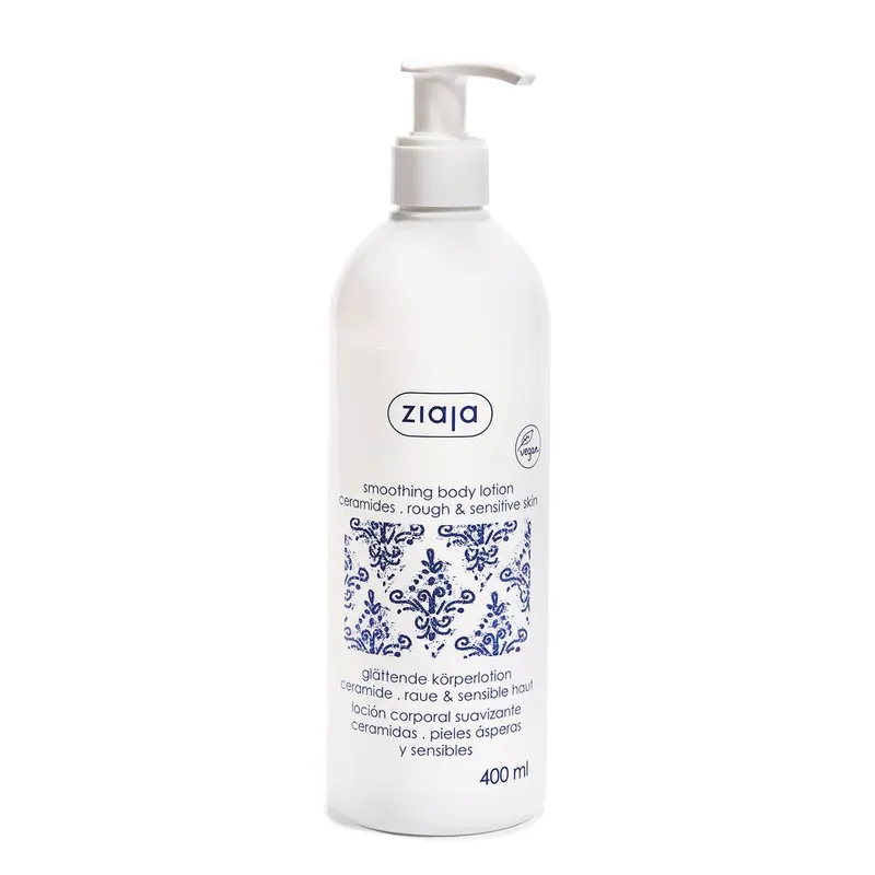 Ziaja Ceramides Body Lotion Smoothing 400ml in White White 400ml