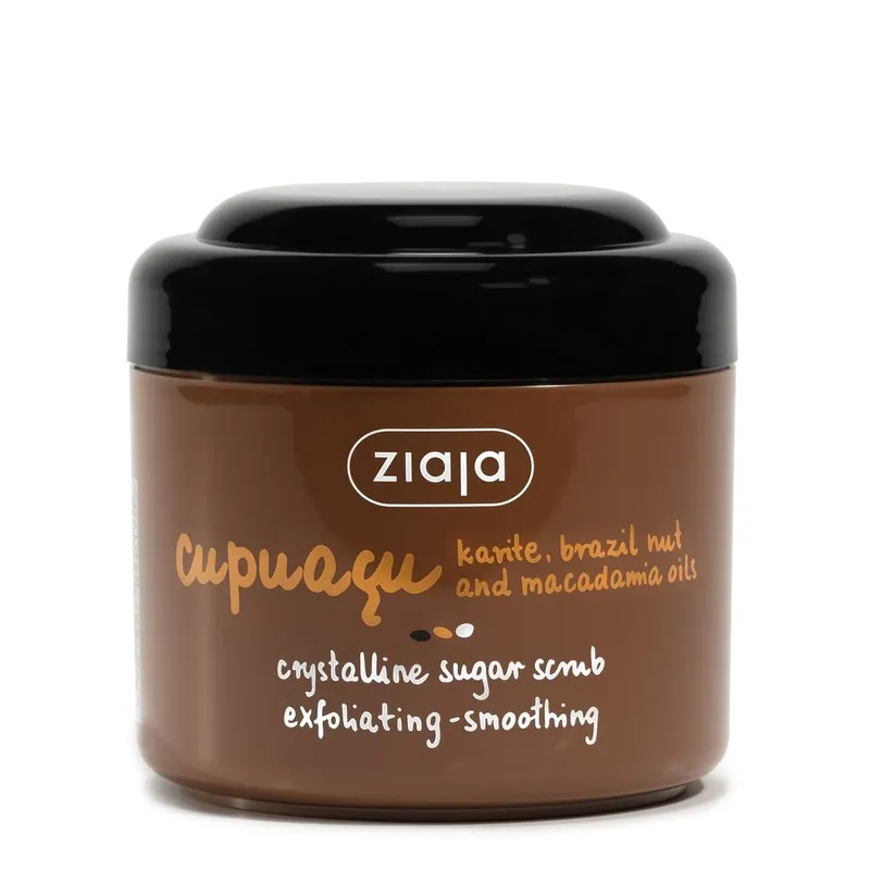 Ziaja Unisex Cupuacu Crystalline Sugar Scrub 200ml in White White 200ml female