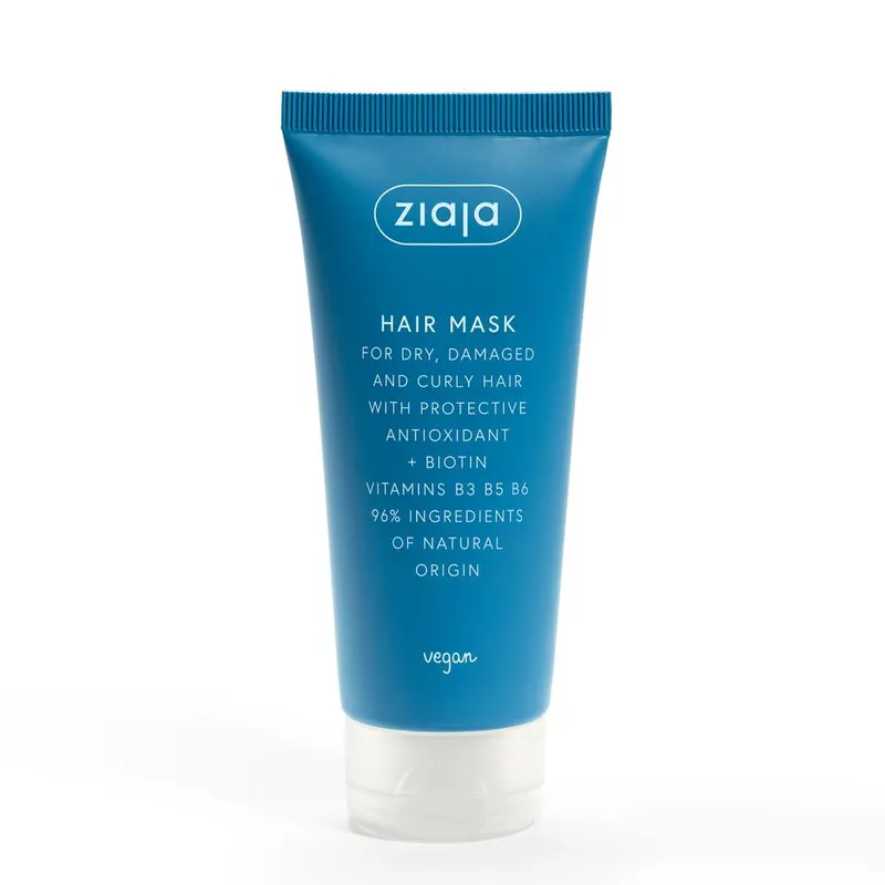 Ziaja Unisex Lamellar Hair Mask 100ml in Blue Blue female