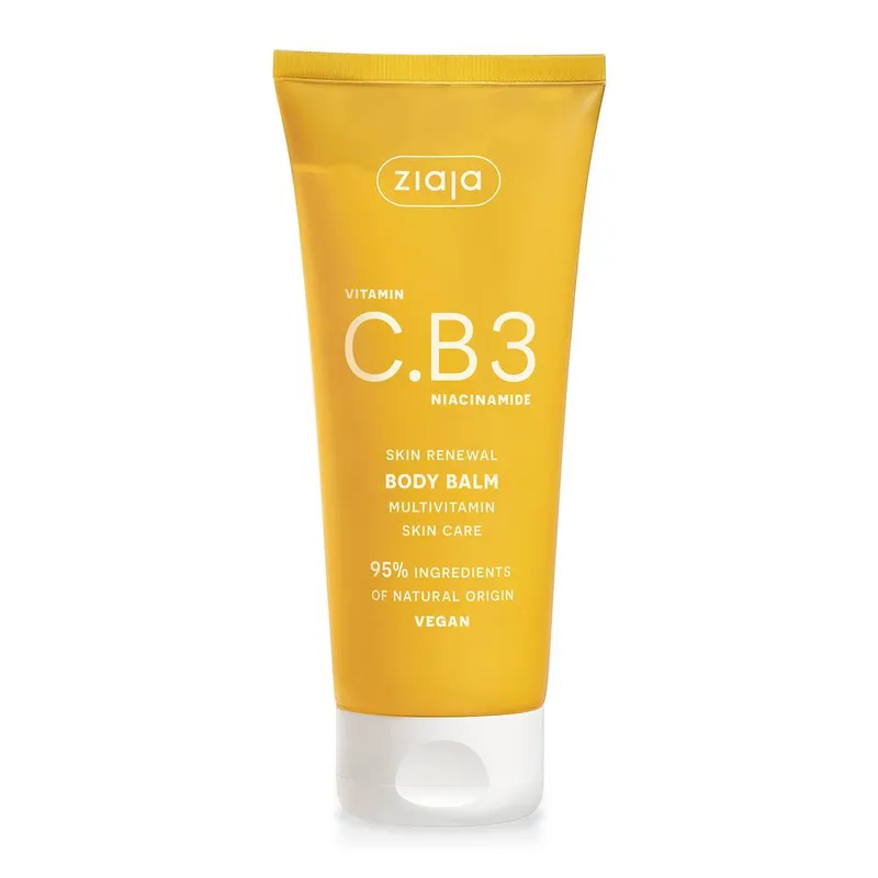 Ziaja Unisex Vitamin C. B3 Niacinamide Body Balm 200ml in White White 200ml female