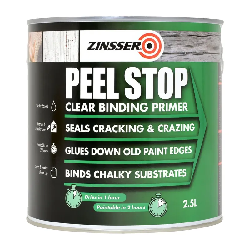 Zinsser Peel Stop 5L, Binding Sealer for Faulty Substrates