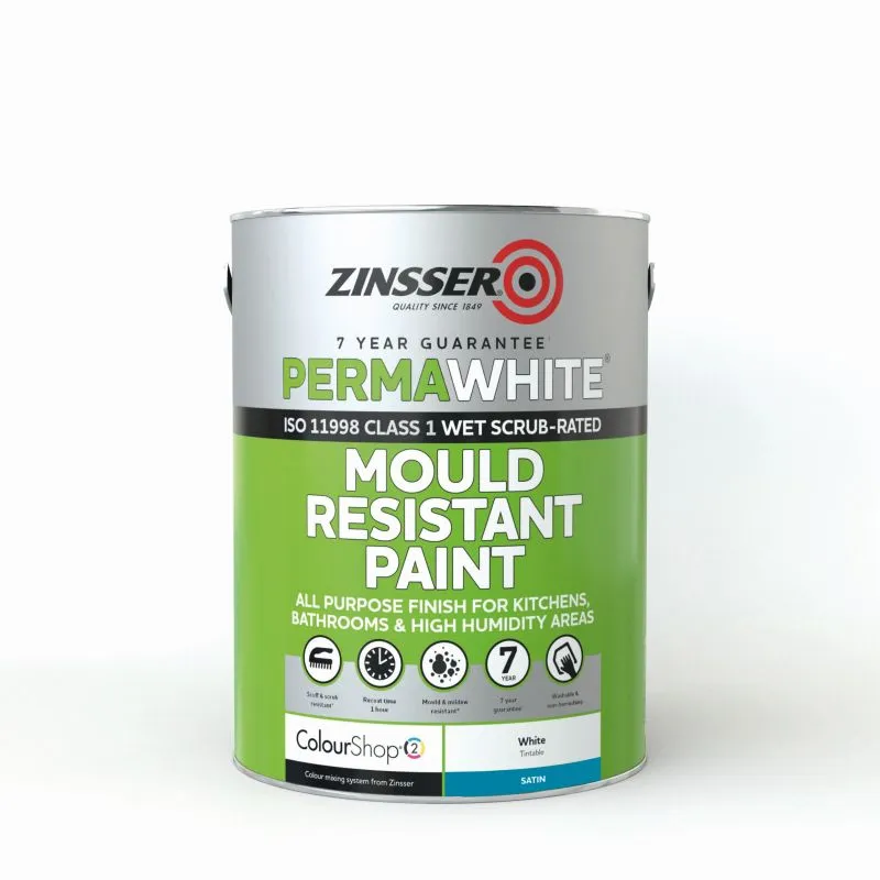 Zinsser Perma-White Interior, Satin 5L