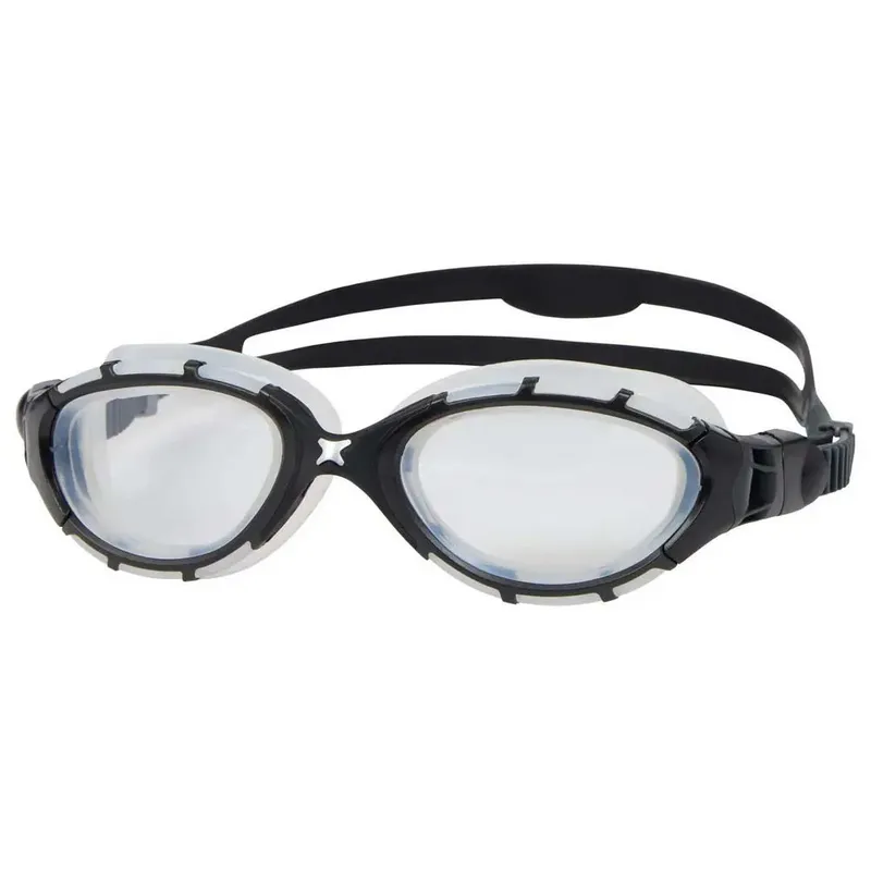 Zoggs Predator Flex Swimming Goggles Black / Grey / Clear Small Men,Women