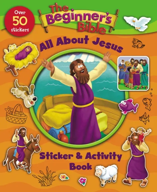 Zondervan The Beginner'S Bible All About Jesus Sticker And Activity Book