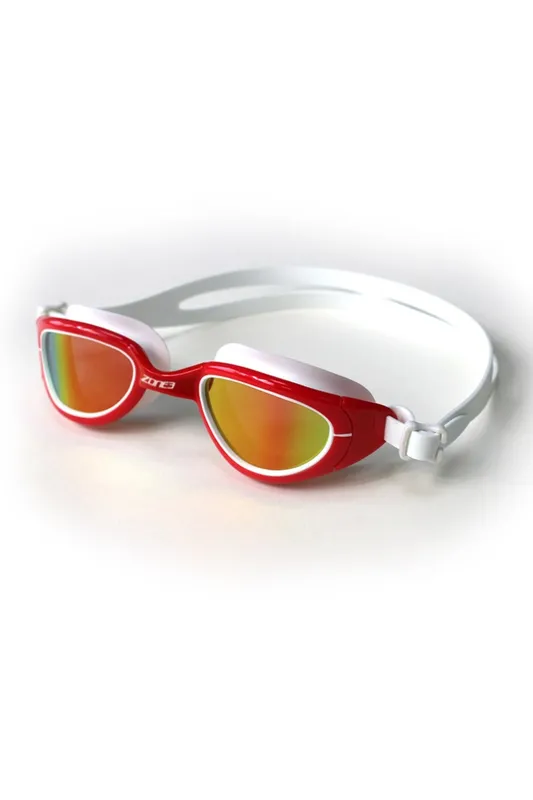 Zone3 Attack Revo Polarized Swimming Goggles Red One Size Men,Women