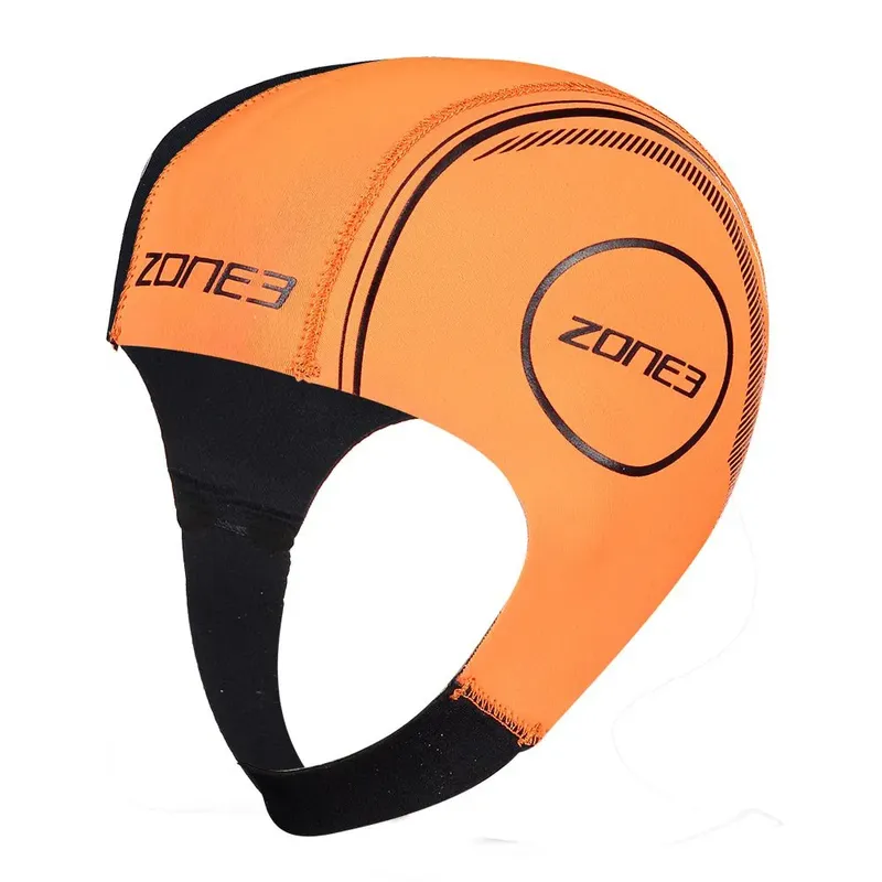 Zone3 Neoprene Cap Hi Vis Orange M unisex