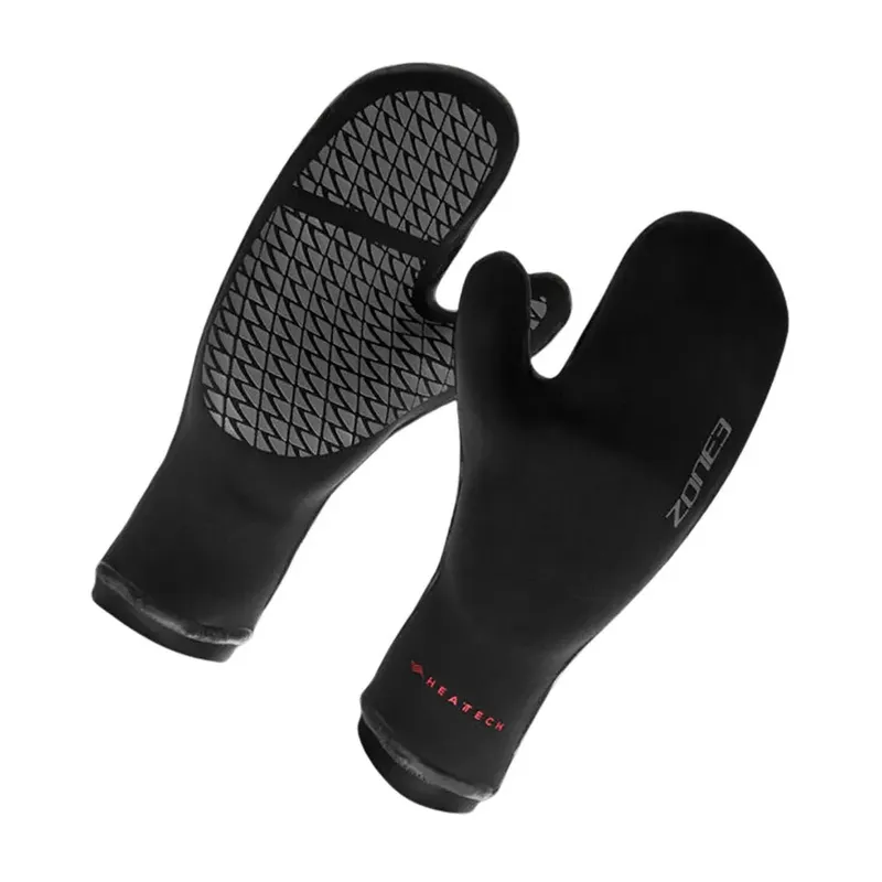 Zone3 Thermo Tech Warmth Neoprene Gloves Black / Silver / Red S unisex