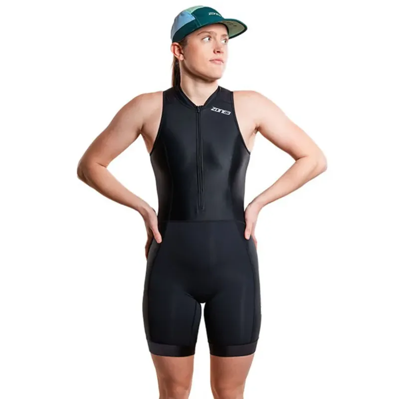 Zone3 Trifonction Activate+ Sleeveless Trisuit Black S Women