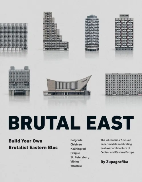 Zupagrafika Brutal East (Model Kits) : Build Your Own Brutalist Eastern Bloc