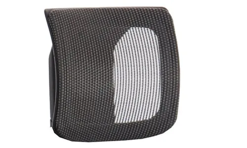 Zure Black Shell Charcoal Mesh Headrest
