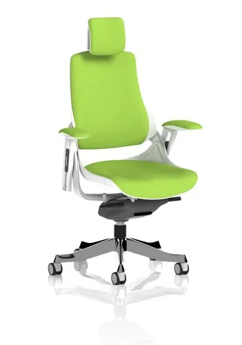 Zure With Headrest Fully Bespoke Colour Myrrh Green