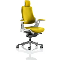 Zure With Headrest Fully Bespoke Colour Senna Yellow