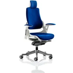 Zure With Headrest Fully Bespoke Colour Stevia Blue