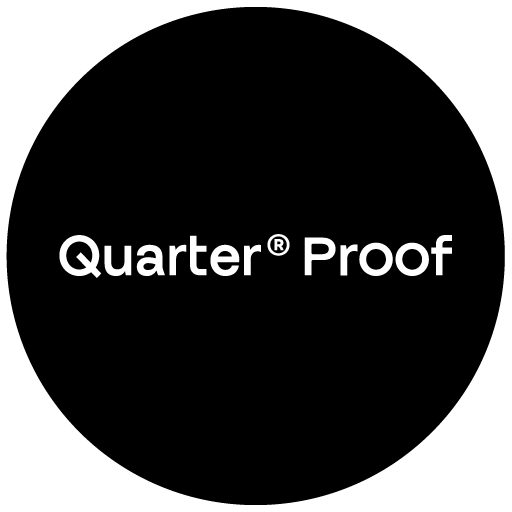 Quarter Proof logo
